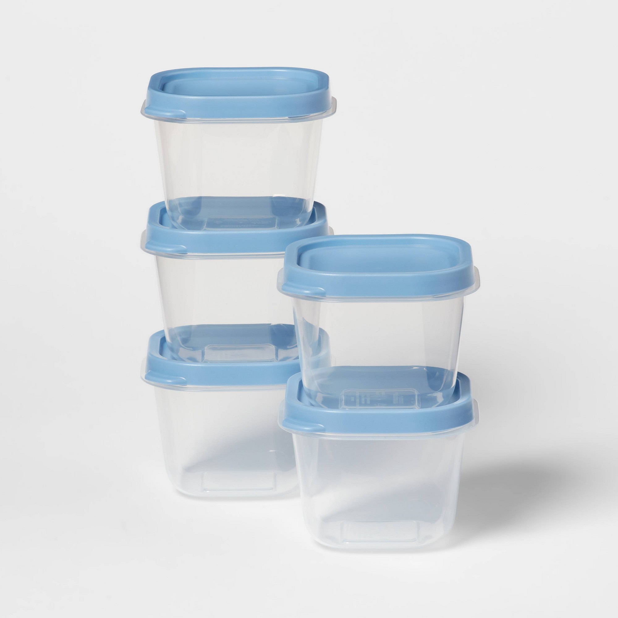 Food Storage Kitchen Container Set - 10pcs Set Wadah Penyimpanan Makanan Plastik
