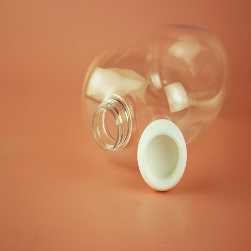 Food Storage Without Plastic - 1 Buah Botol Minuman Teh Susu