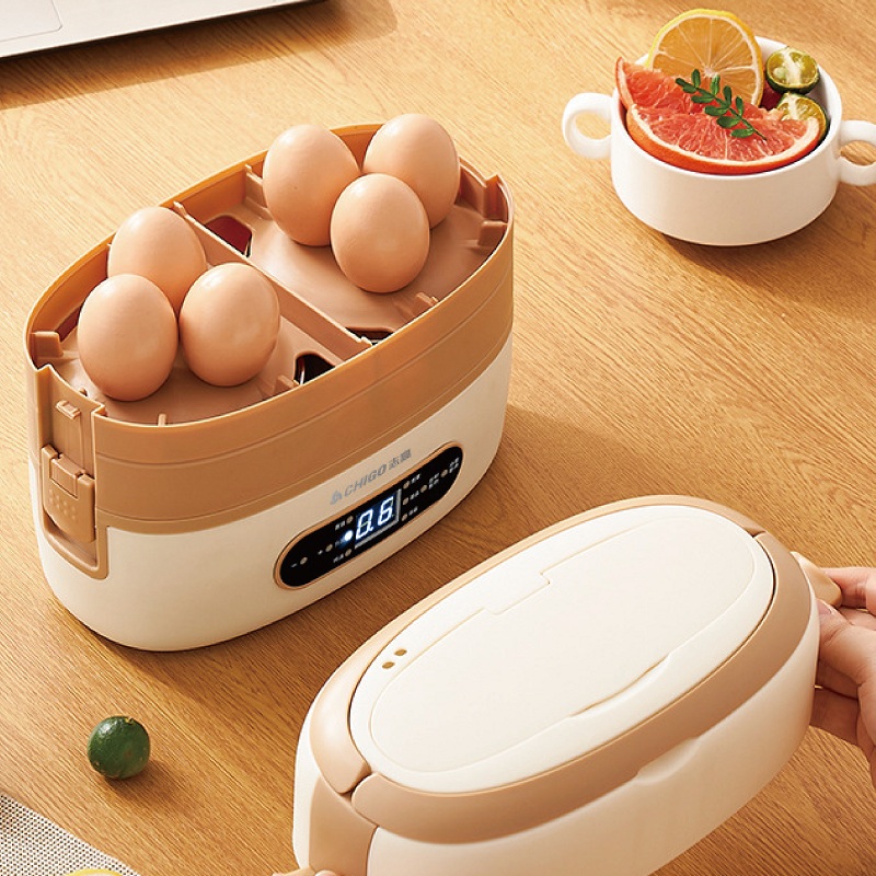 Stainless Lunch Box - Kotak Makan Listrik Pintar 2L 300W,