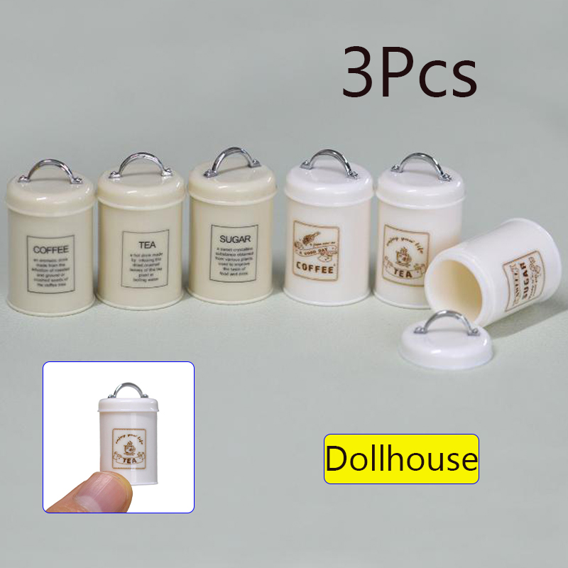 Food Storage Usa - 3 Buah Miniatur Rumah Boneka Mini