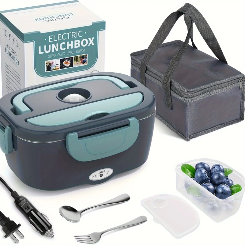 Portable Food Warmer - Kotak Makan Penghangat Makanan Listrik Portabel
