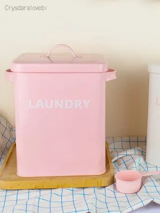 Food Storage Metal Box - Kotak Penyimpanan Bubuk Dapur Kamar Mandi