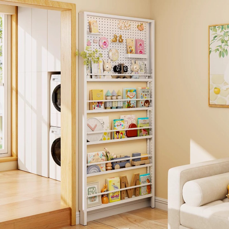 Food Storage Drawing - Rak Buku Tipis untuk Pintu dengan