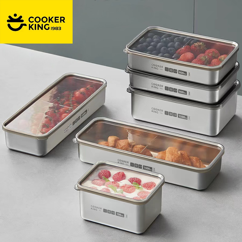 Stainless Lunch Box - Kotak Penyimpanan COOKER KinG dari Baja