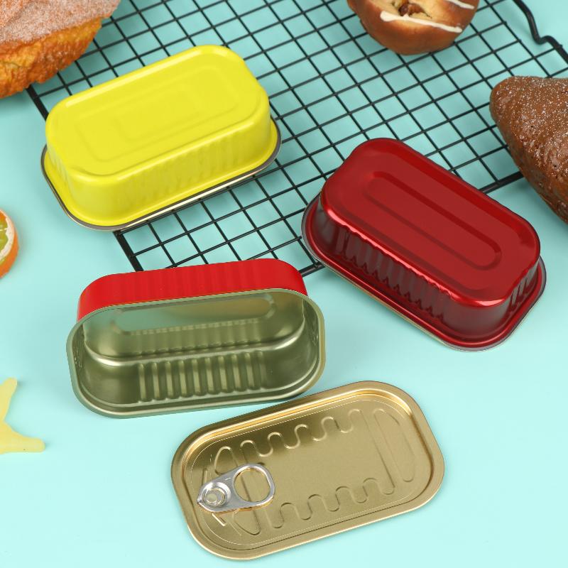 Food Storage Metal Box - 2 Buah Kotak Penyimpanan Logam Mini