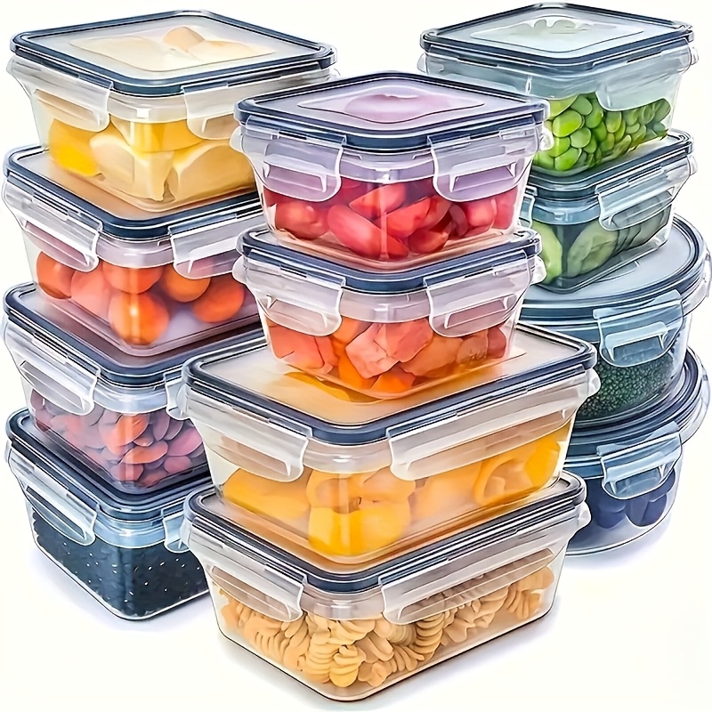 Food Storage Kitchen Container Set - Set 8 Buah Termasuk 4 Wadah