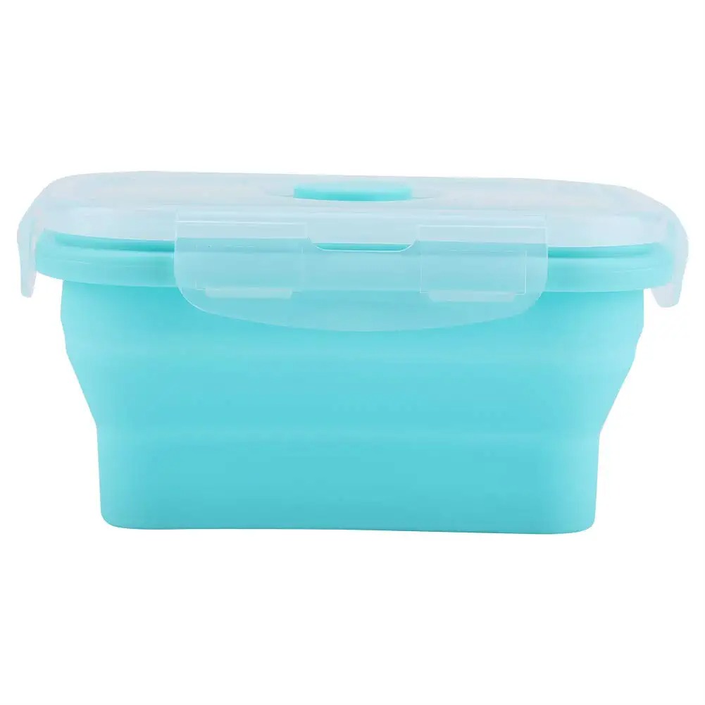 Food Storage Tupperware - 4 Ukuran Kontainer Makanan Silikon Dapat