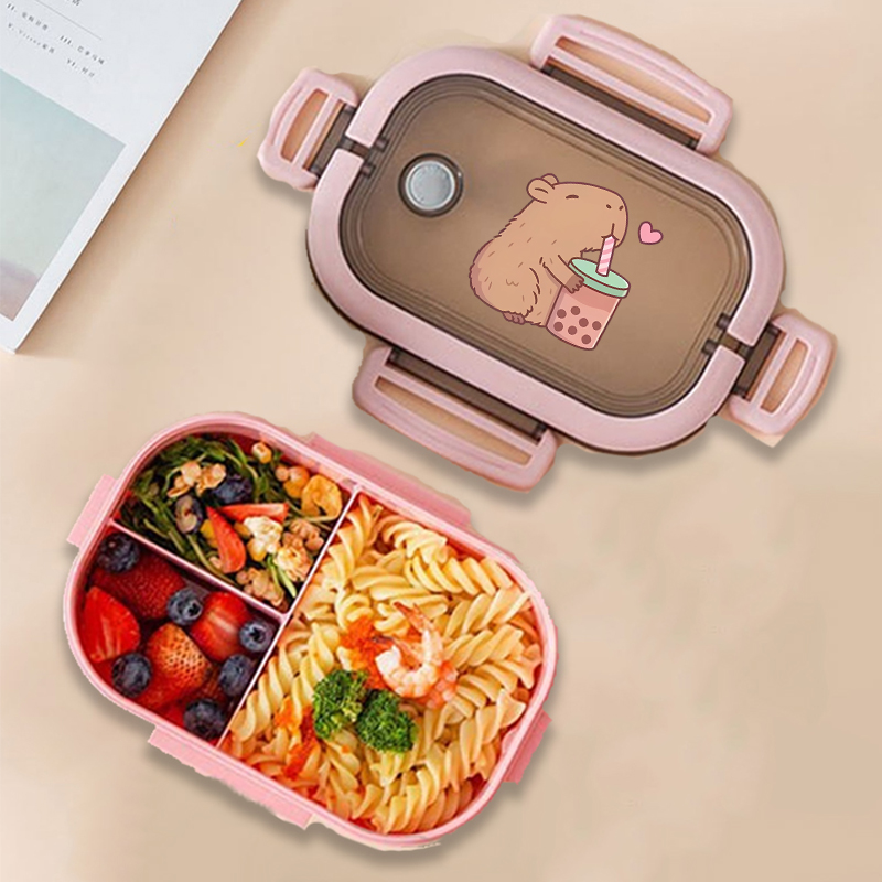 Food Storage Usa - Kotak Makan Siang Bento Capybara Anime