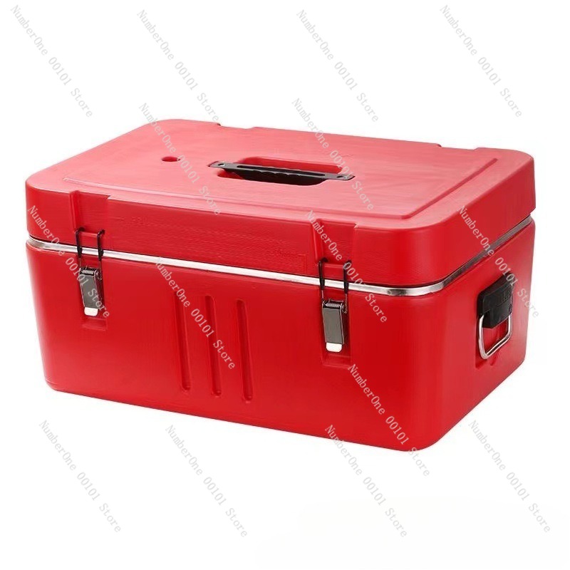 Portable Food Warmer - Kotak Transportasi Makanan Terisolasi Stainless Steel