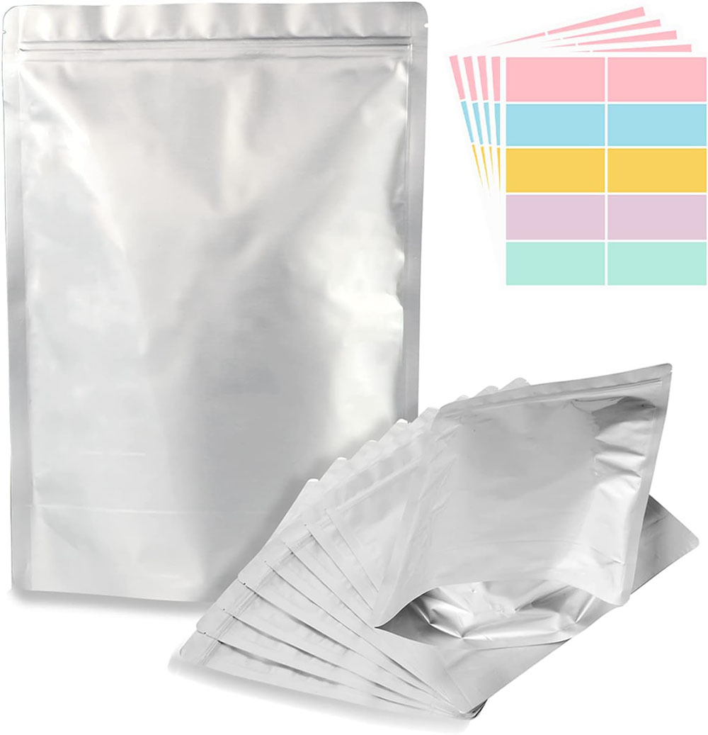 Food Storage Oxygen Absorbers - 10Pcs Kantong Kemasan Aluminium Foil 5