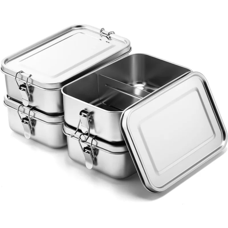 Food Storage Metal Box - Kotak Makan Bento dari Baja Tahan