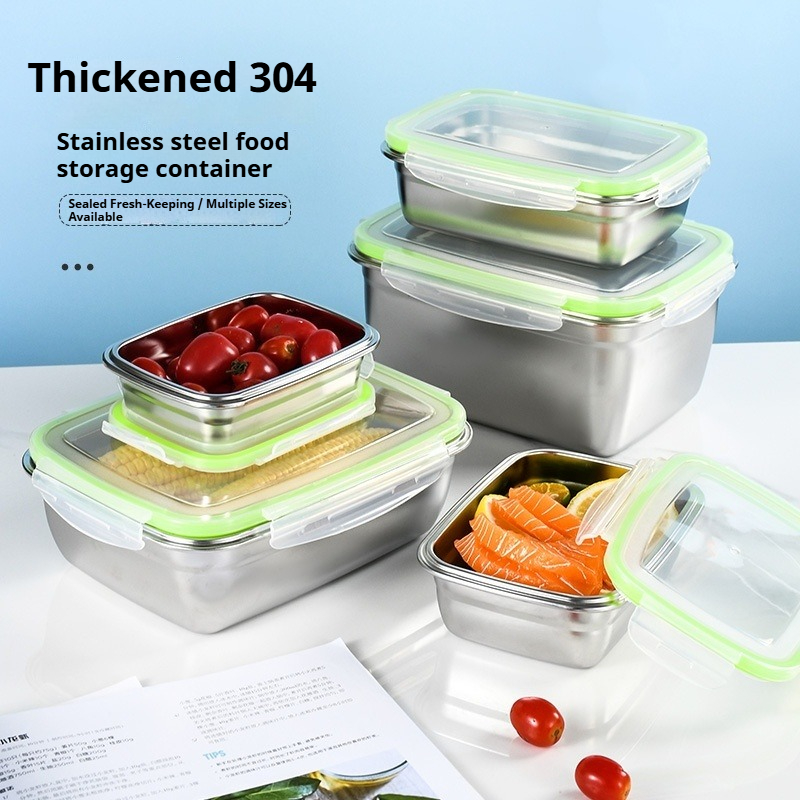 Stainless Lunch Box - Set Kotak Makan Siang Stainless Steel