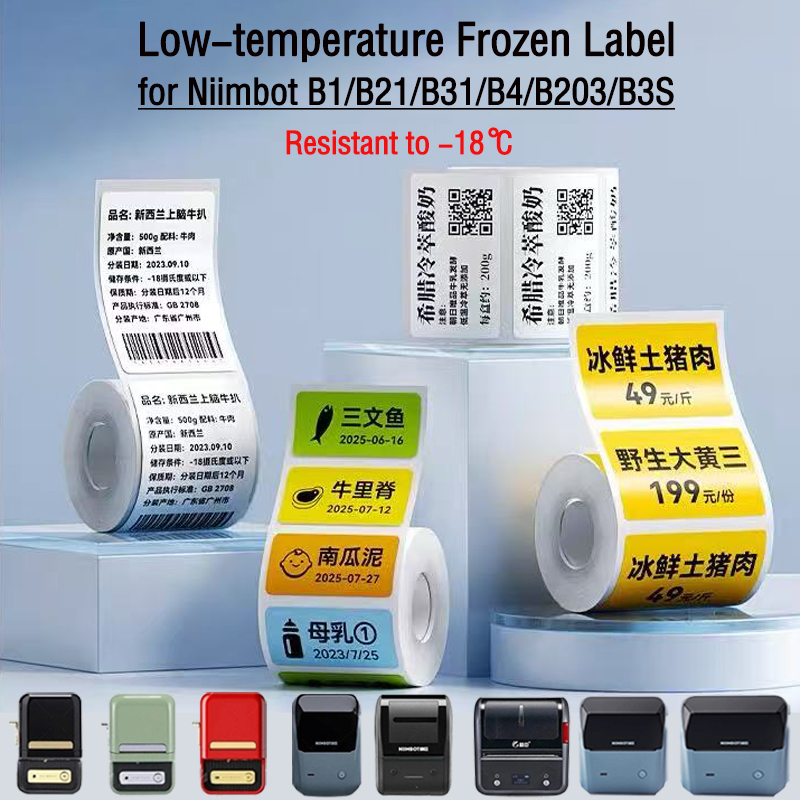 Food Storage And Temperature - NIIMBOT B1/B2/B21/B31/B4/B203/B3S/B2 Kotak Penyimpanan Makanan Segar