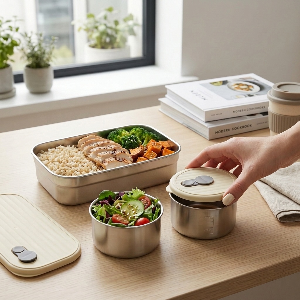 Food Storage Safety - Kotak Bento dari Baja Anti Karat