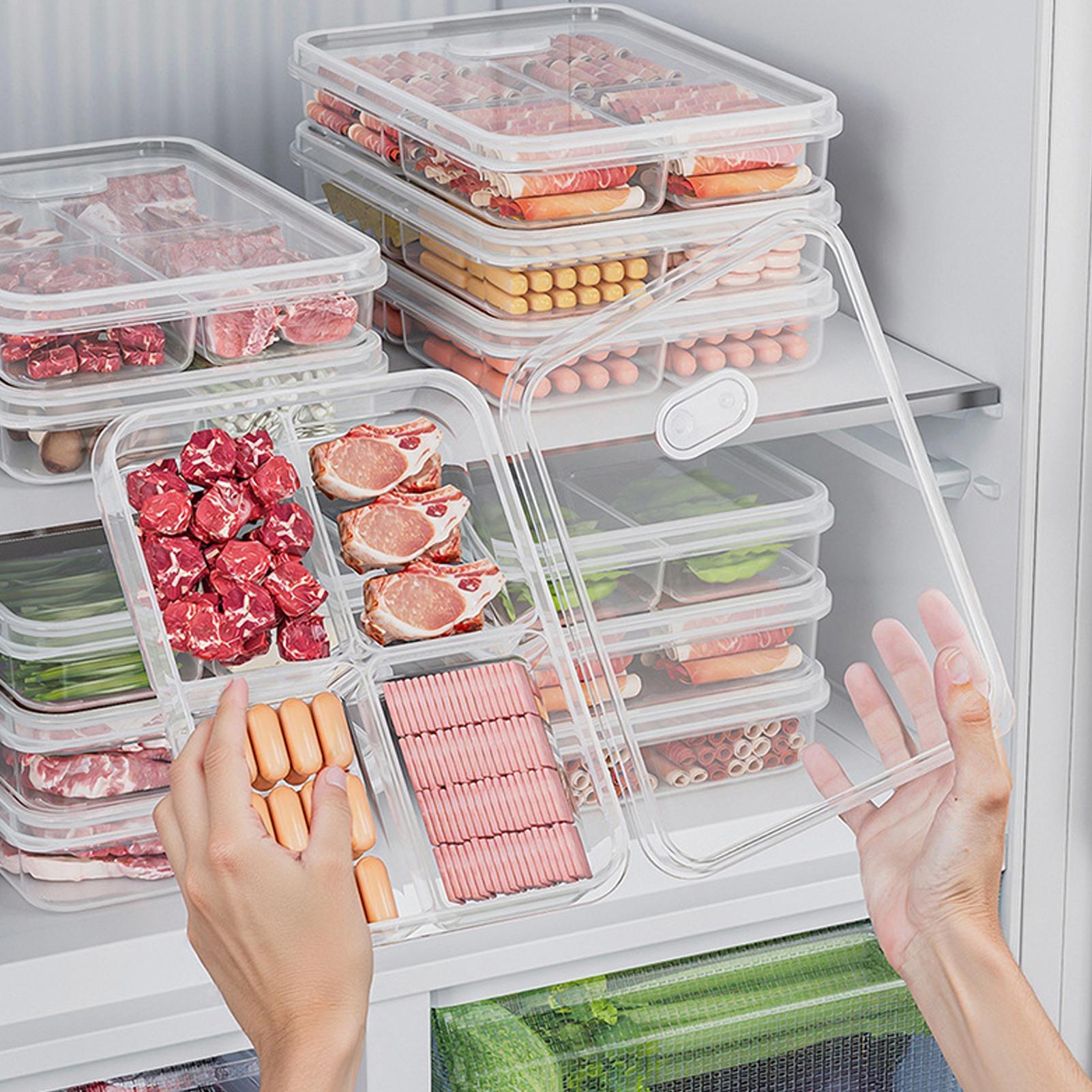 Food Storage Square Containers - 1 Buah Kotak Penyimpanan Kulkas untuk