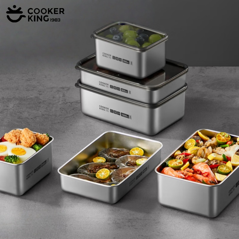 COOKER KING Kotak Pengawet Bua - Stainless Lunch Box ulasan dan harga