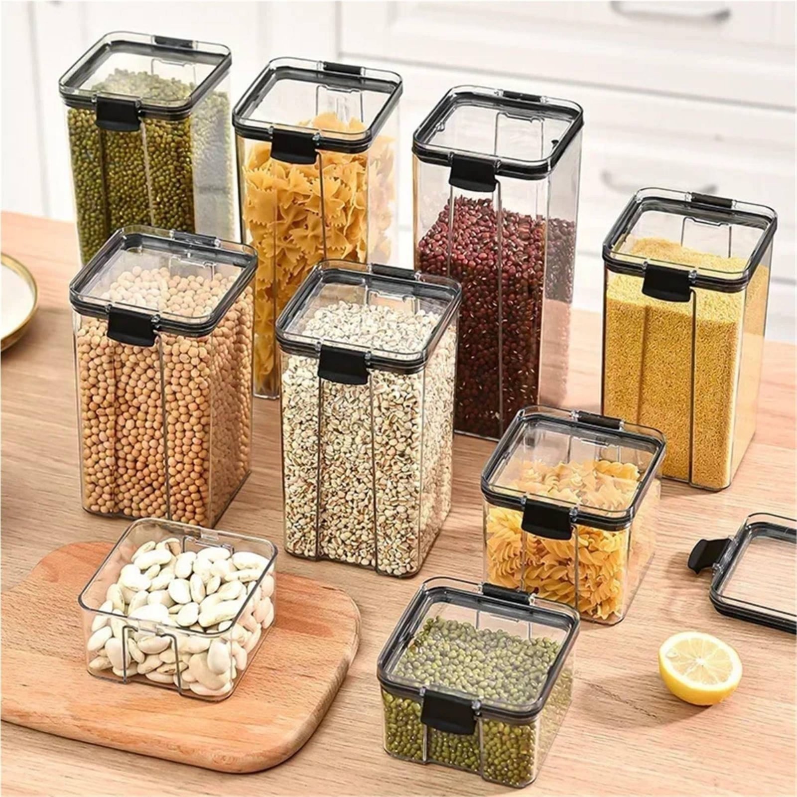 Wadah Penyimpanan Makanan Keda - Food Storage Jars Plastic ulasan dan harga