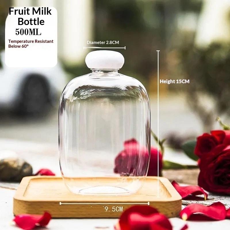 1 Buah Botol Minuman Teh Susu  - Food Storage Without Plastic ulasan dan harga