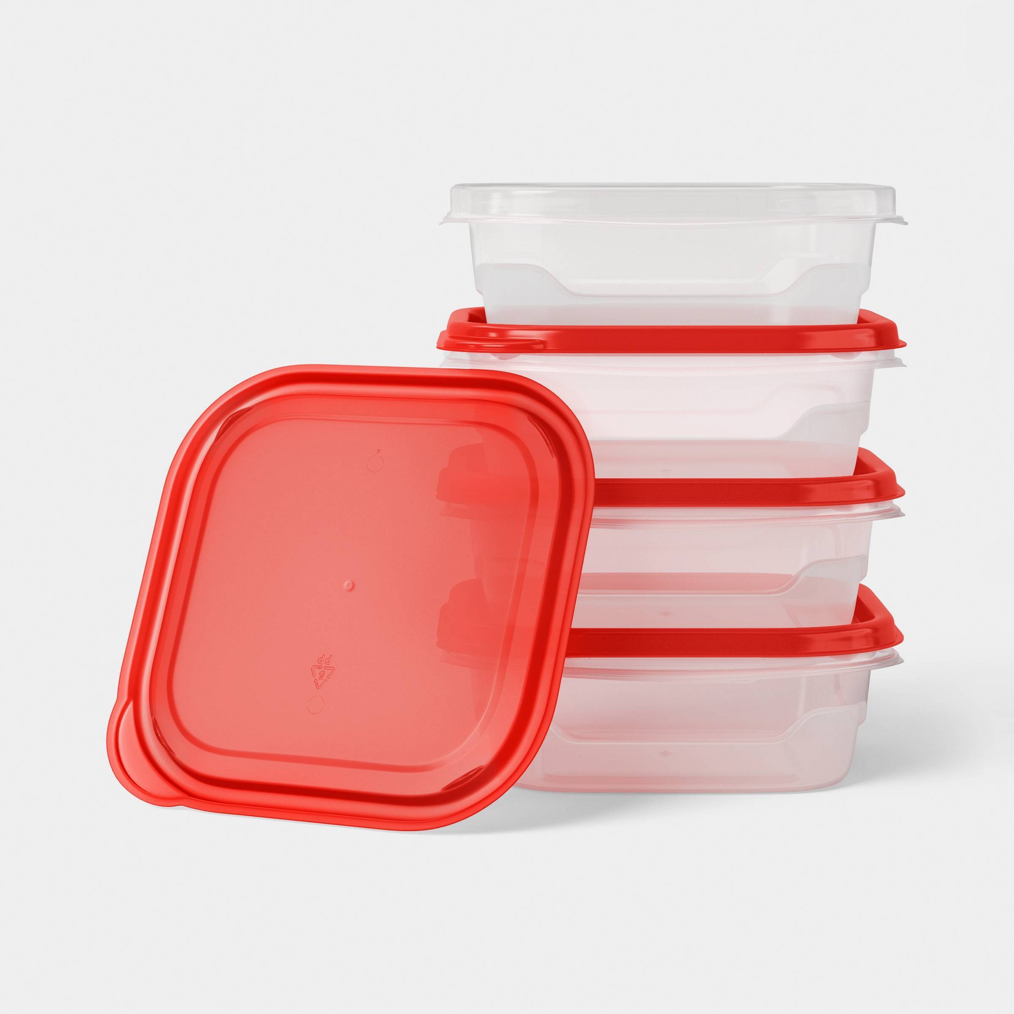 Wadah Penyimpanan Makanan Pers - Food Storage Square Containers ulasan dan harga