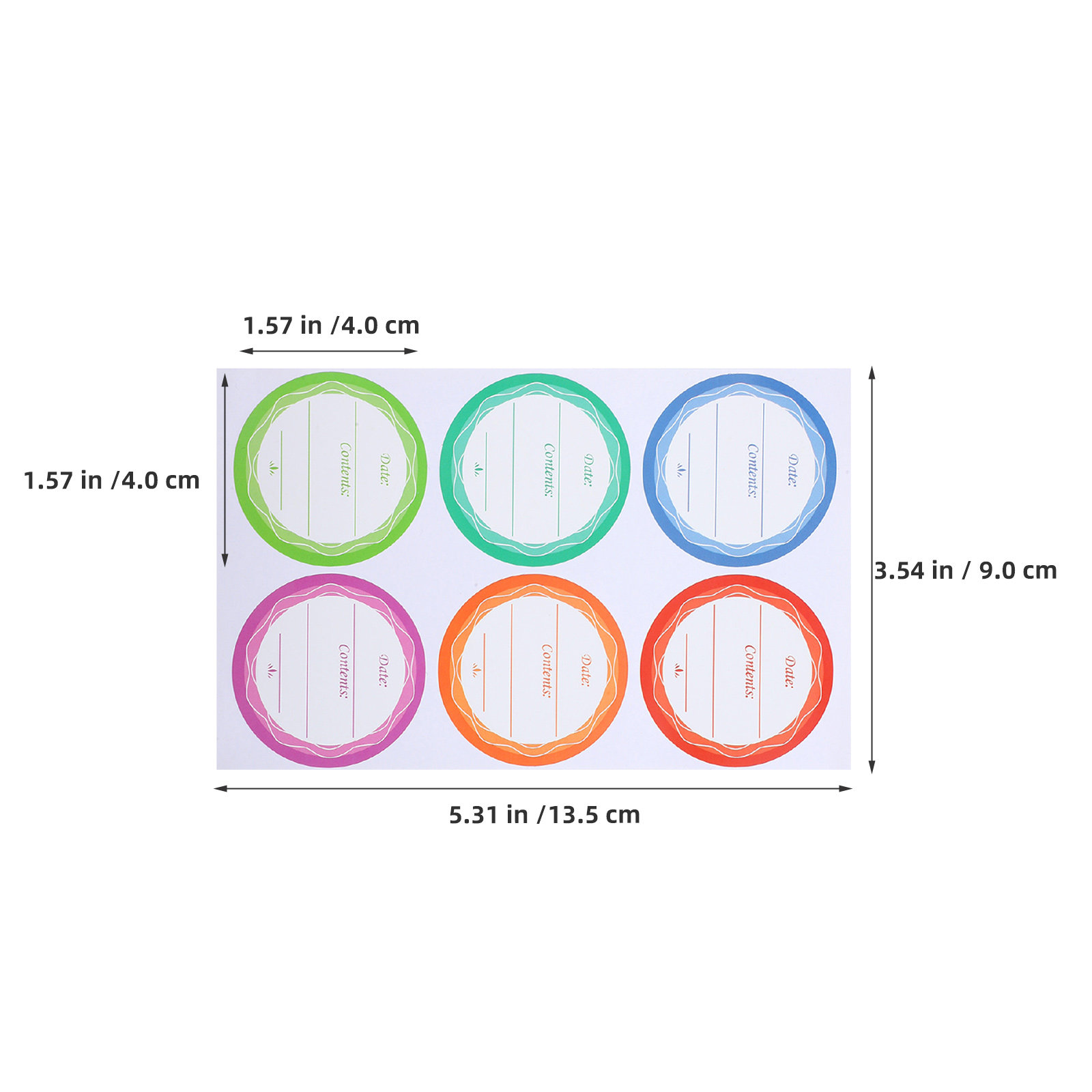 180Pcs Label Tanggal Tahan Air - Food Storage Usa ulasan dan harga