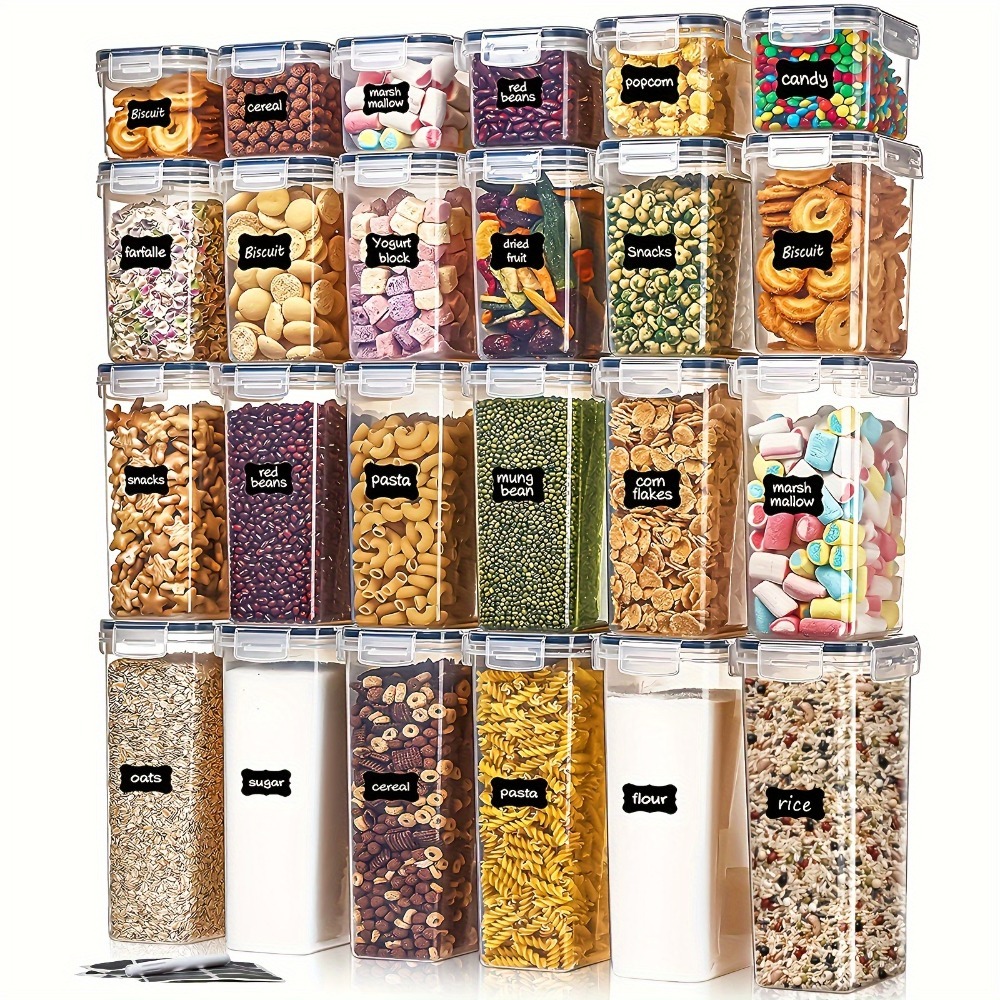 24 Buah Wadah Penyimpanan Maka - Food Storage Square Containers ulasan dan harga