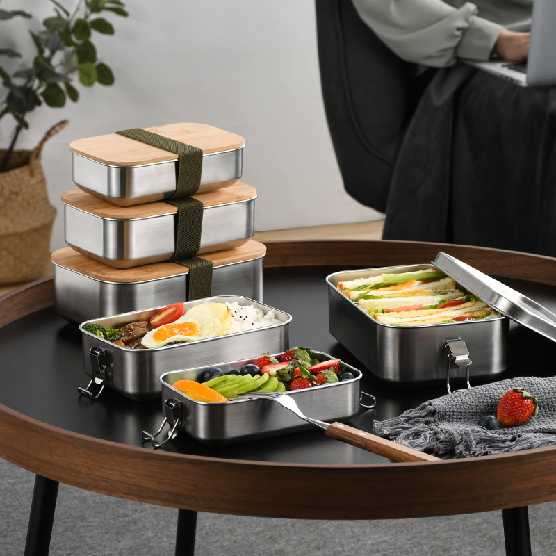 Kotak Makan Siang Baja Tahan K - Food Storage Tupperware ulasan dan harga