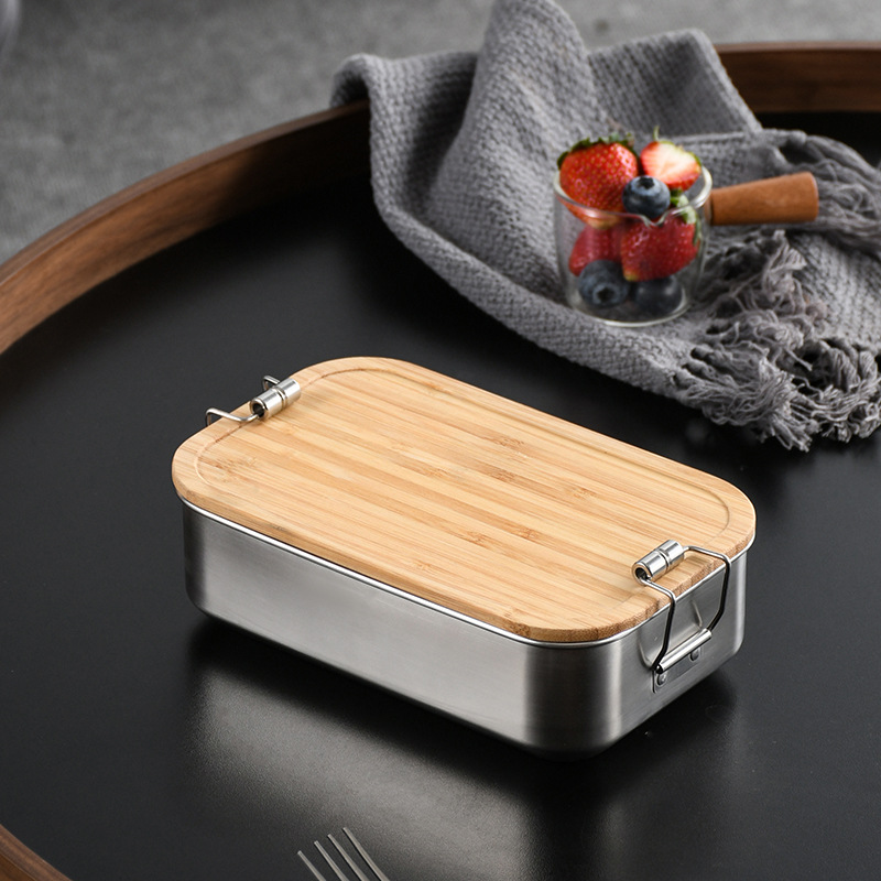 Kotak Makan Siang Baja Tahan K - Food Storage Tupperware ulasan dan harga
