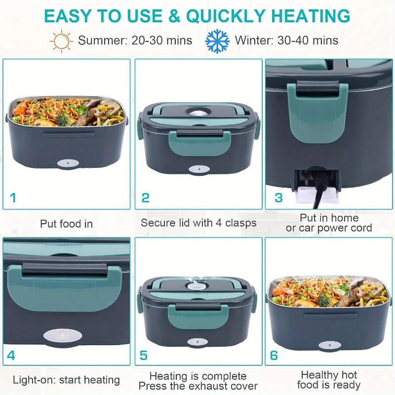Kotak Makan Penghangat Makanan - Portable Food Warmer ulasan dan harga