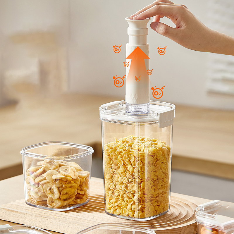 Vakum disegel tangki biji kopi - Food Storage Kitchen Container Set ulasan dan harga