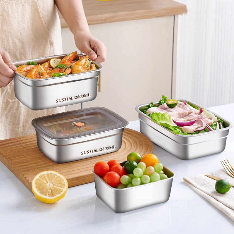 Kotak Penyimpanan Makanan Sega - Stainless Lunch Box ulasan dan harga