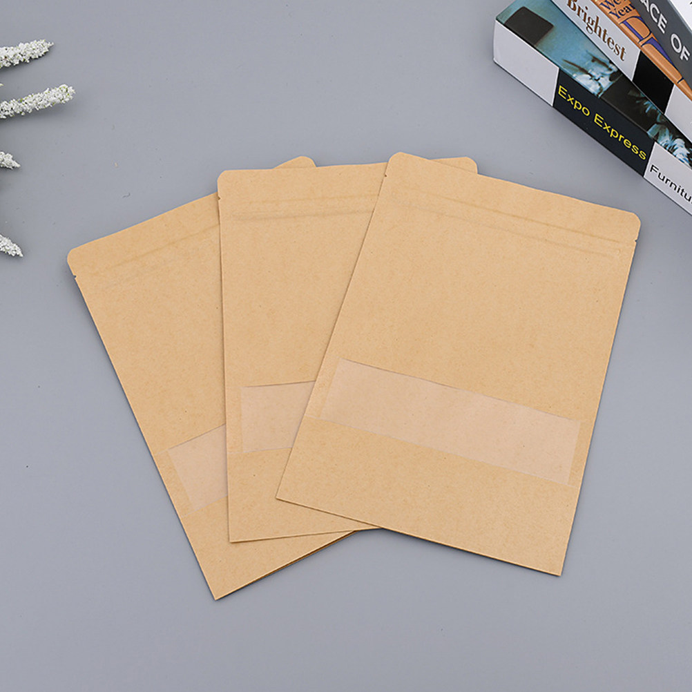 50Pcs Kantong Kertas Kraft Pen - Food Storage Usa ulasan dan harga
