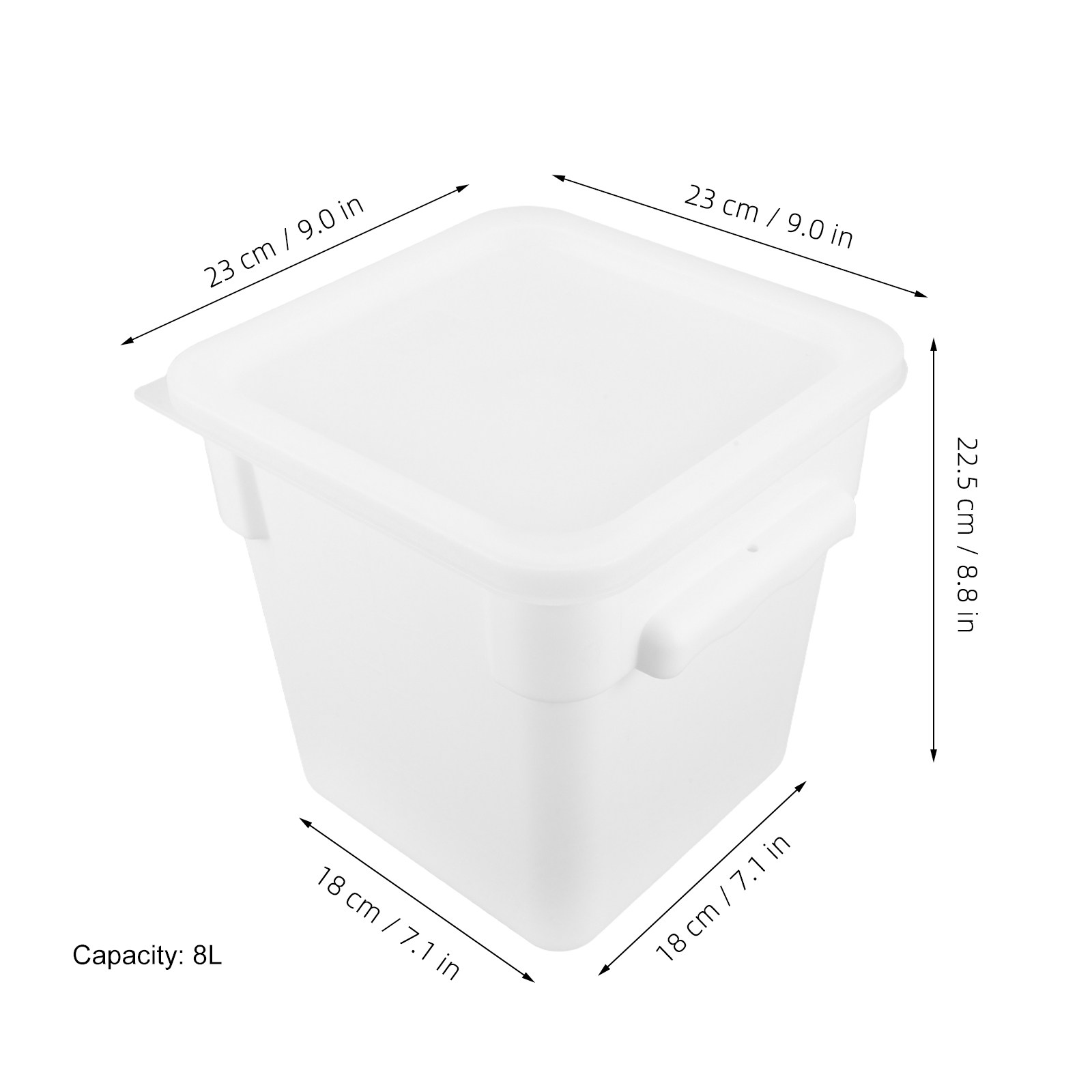 Wadah Penyimpanan Makanan Plas - Food Storage Square Containers ulasan dan harga