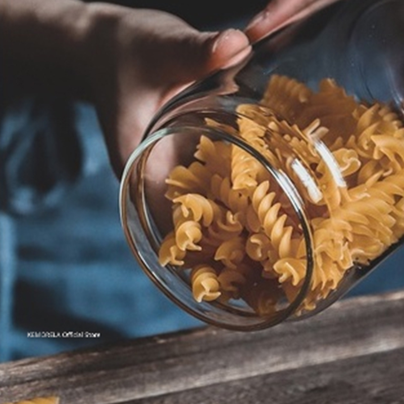 Botol penyimpanan dapur, wadah - Food Storage Jar Glass ulasan dan harga