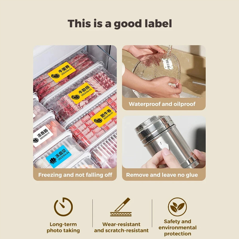 Kertas Label Freezer NIIMBOT B - Food Storage And Temperature ulasan dan harga