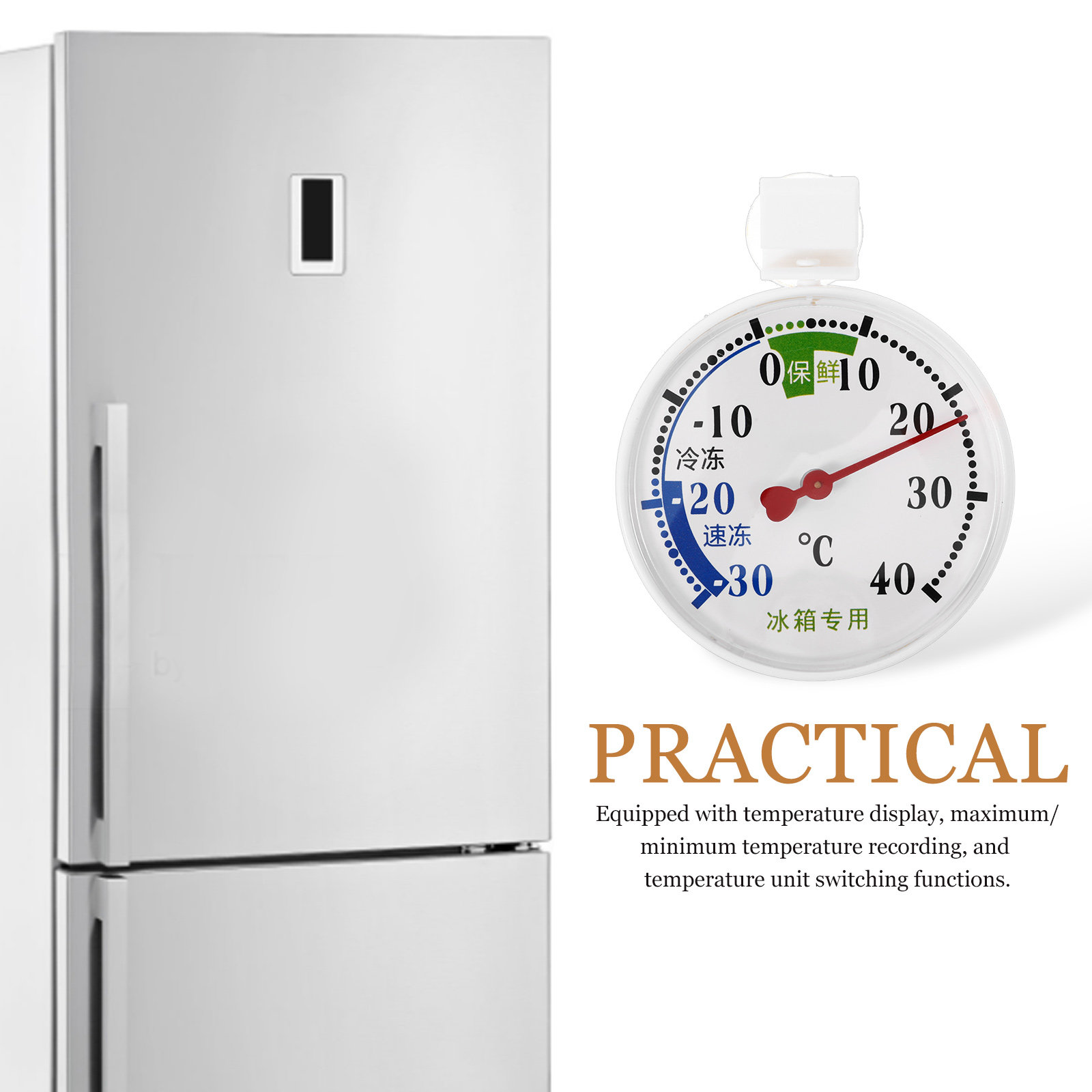 Termometer Suhu Tinggi-Rendah  - Food Storage And Temperature ulasan dan harga