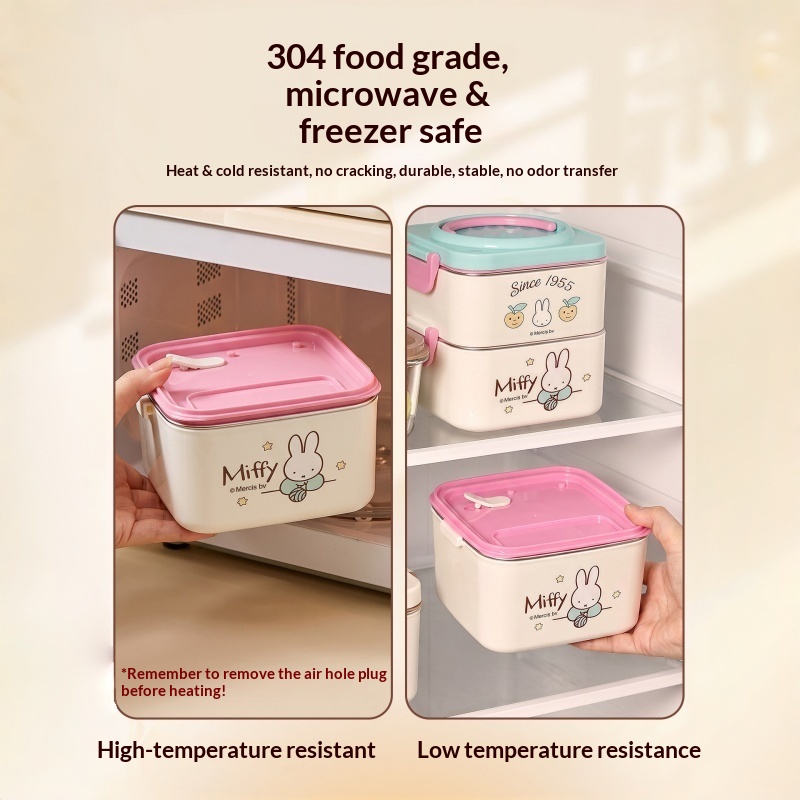 Kotak Bento Portabel Berinsula - Food Storage In Room ulasan dan harga