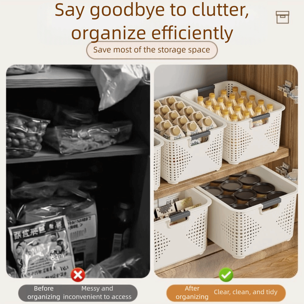 Keranjang Penyimpanan Plastik  - Food Storage Without Plastic ulasan dan harga