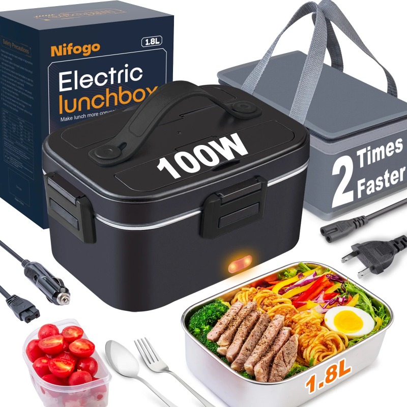 Kotak Makan Listrik Berpemanas - Portable Food Warmer ulasan dan harga