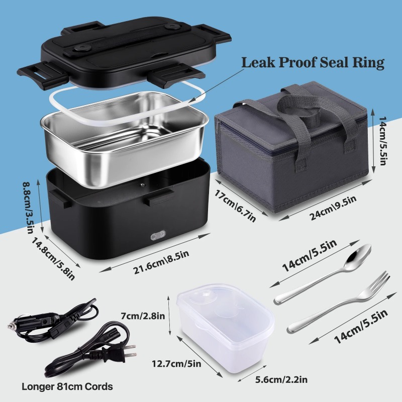 Kotak Makan Listrik Berpemanas - Portable Food Warmer ulasan dan harga