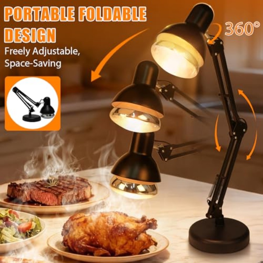 Lampu Pemanas Makanan Portabel - Portable Food Warmer ulasan dan harga