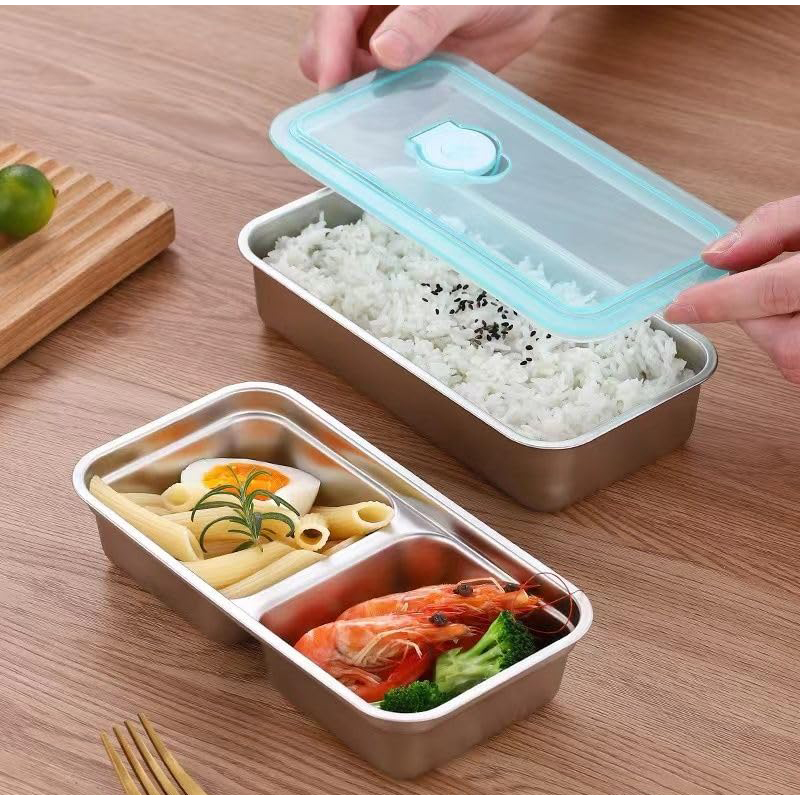 Kotak Penjaga Kesegaran Baja T - Stainless Lunch Box ulasan dan harga