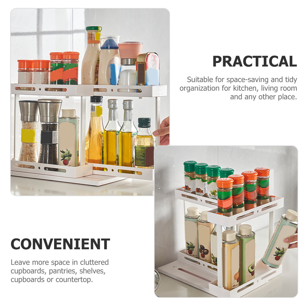 Rak Penyimpanan Dapur Geser 2  - Food Storage Without Plastic ulasan dan harga