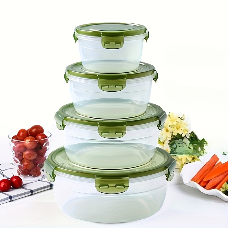 4 Wadah Penyimpanan Makanan Pl - Food Storage Square Containers ulasan dan harga