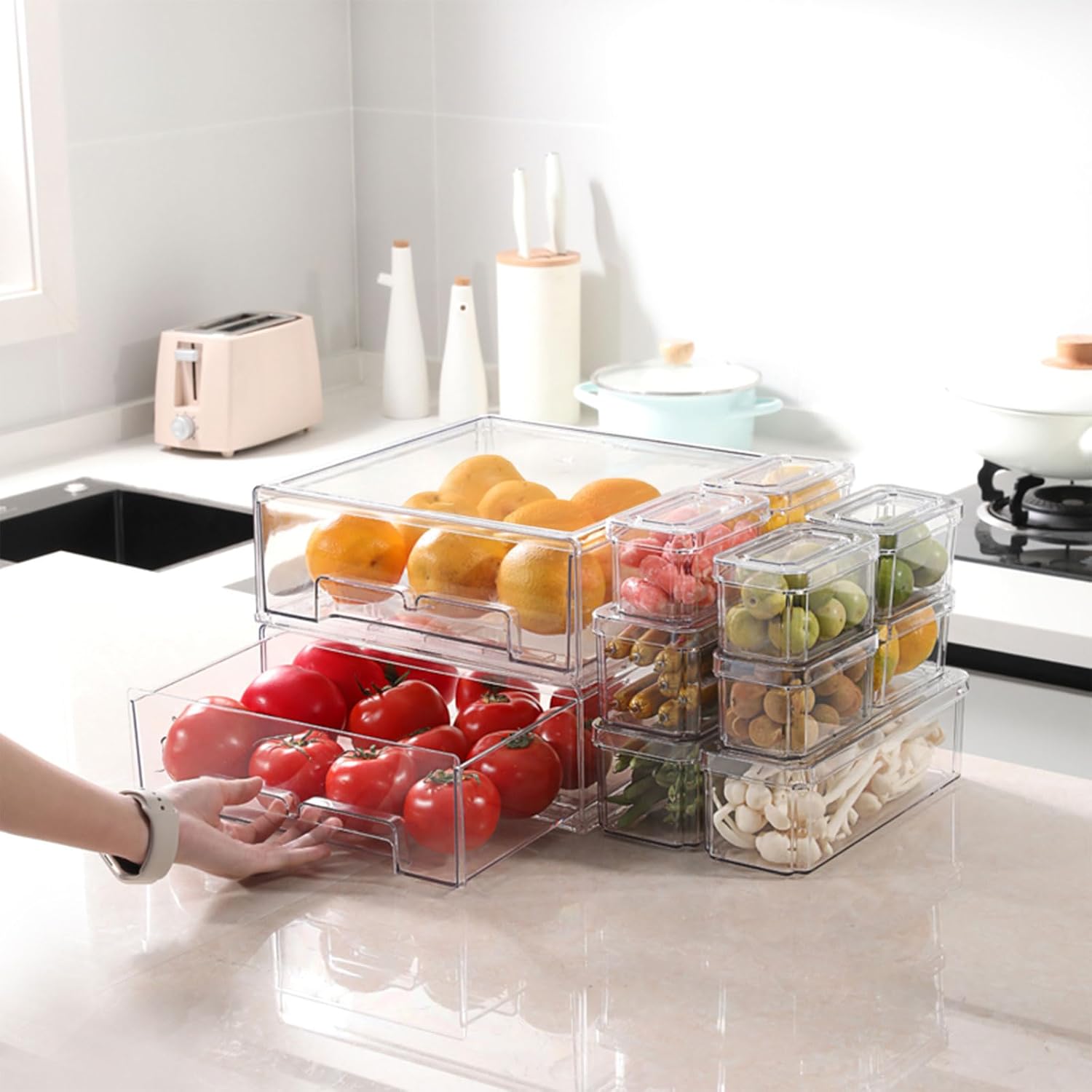 10/14 Buah Kotak Penyimpanan K - Food Storage Without Plastic ulasan dan harga