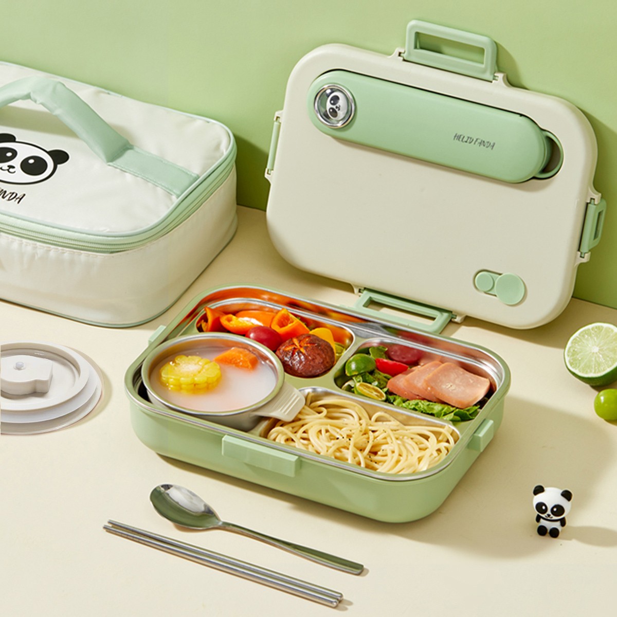 Set Kotak Makan Siang Stainles - Food Storage Safety ulasan dan harga