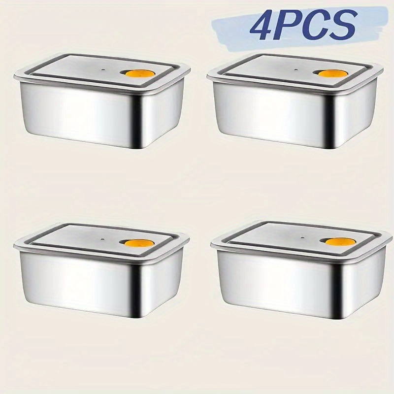 4pc Set Wadah Penyimpanan Maka - Food Storage Organization ulasan dan harga