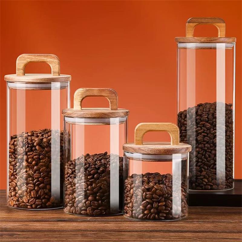 Stoples kaca bening dengan tut - Food Storage Jar Glass ulasan dan harga