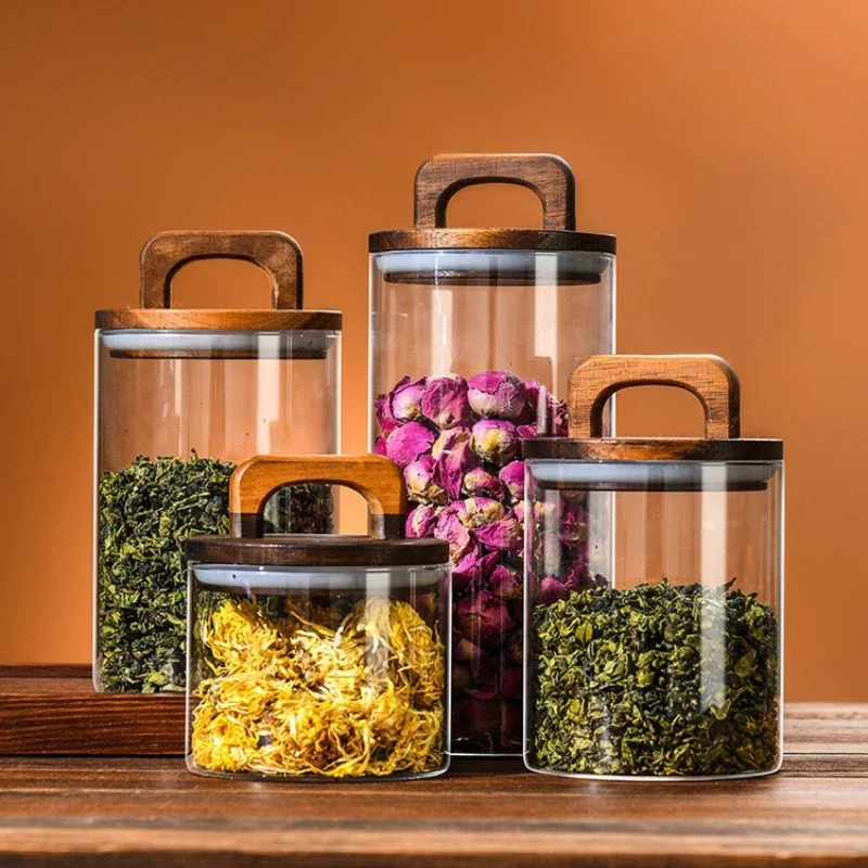 Stoples kaca bening dengan tut - Food Storage Jar Glass ulasan dan harga