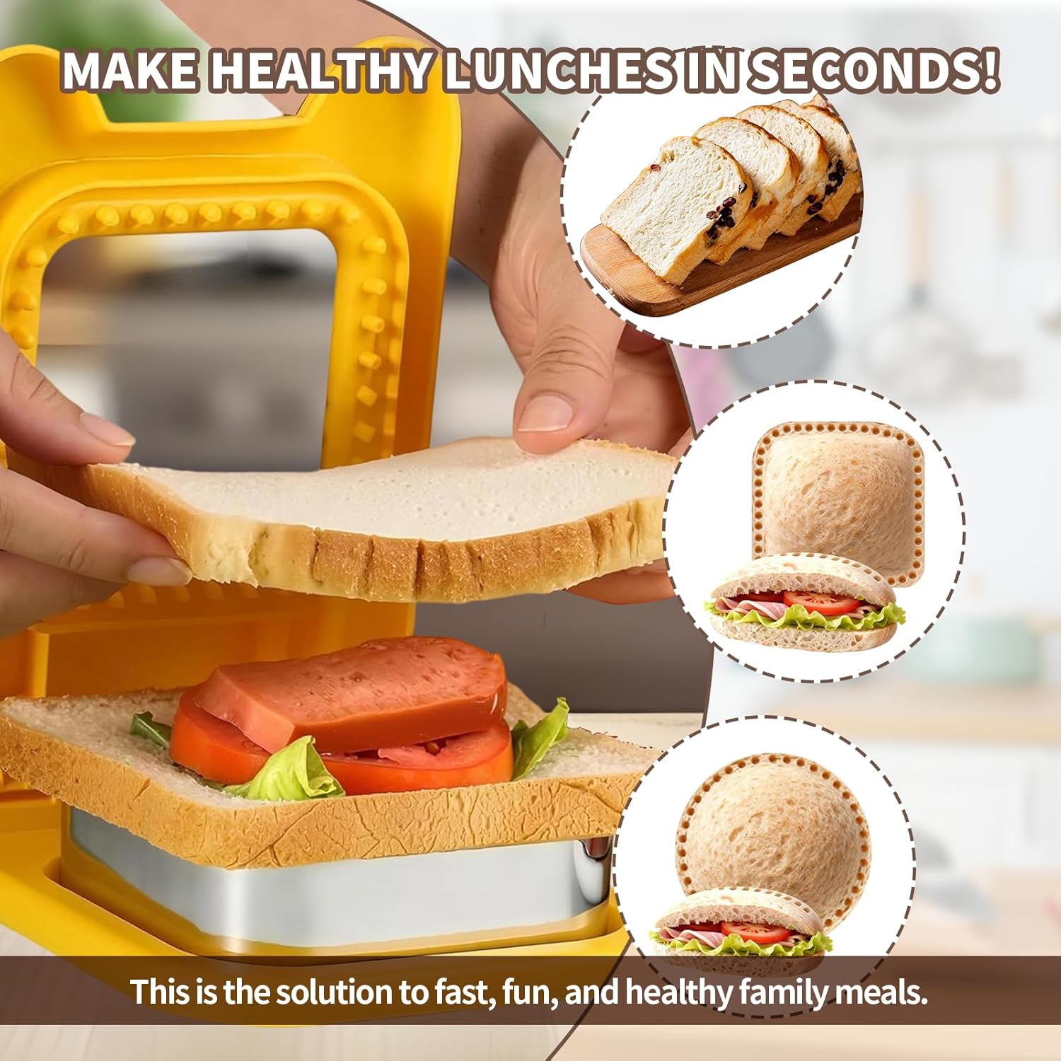 Pemotong dan Penyegel Sandwich - Stainless Lunch Box ulasan dan harga
