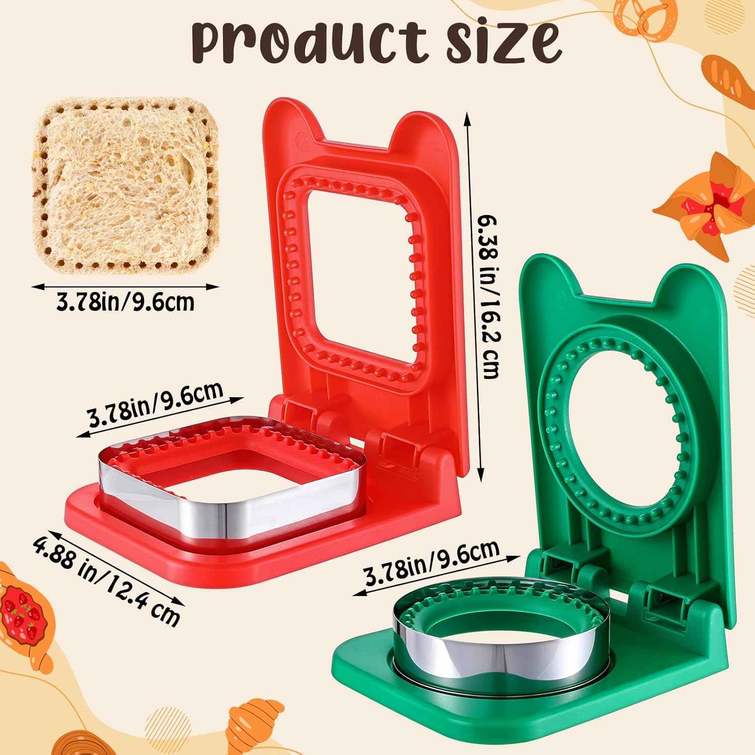 Pemotong dan Penyegel Sandwich - Stainless Lunch Box ulasan dan harga